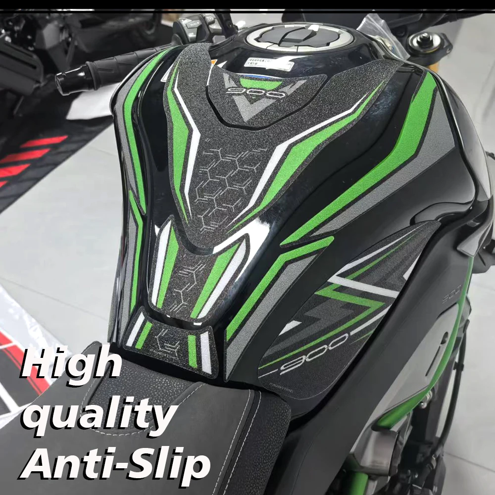 For Z900 Z 900 SE Motorcycle Tank Pad Gas Fuel Oil Protector Kit Fairing Fender Covers Stickers Decals Accessories 2025 2026