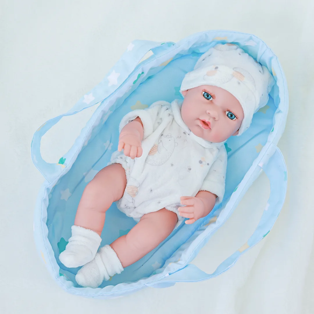 

30cm reborn doll, baby comfort sleep doll, play house toy, children's soft rubber doll
