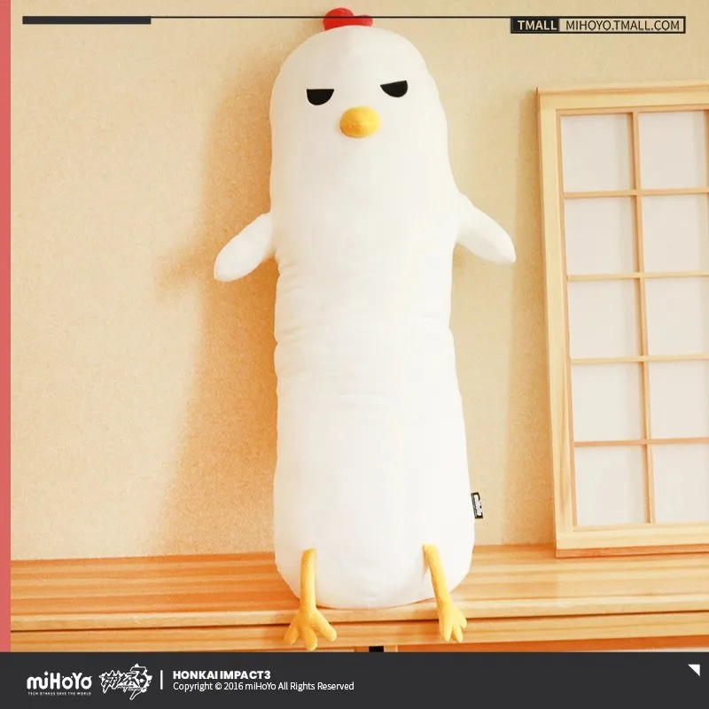 

[Genuine] miHoYo Game Honkai Impact 3 Fu Hua Red Kite Long Plush Pillow Cartoon Doll Anime Hug Pillow Ornament Cosplay Xmas Gift