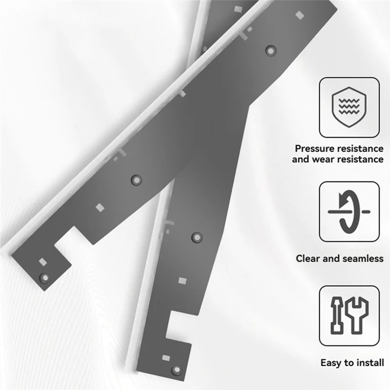 BAAM-rascador de deshuesado para Dreame H12, raspador inferior para fregador de suelo, accesorios raspador de repuesto para aspiradora