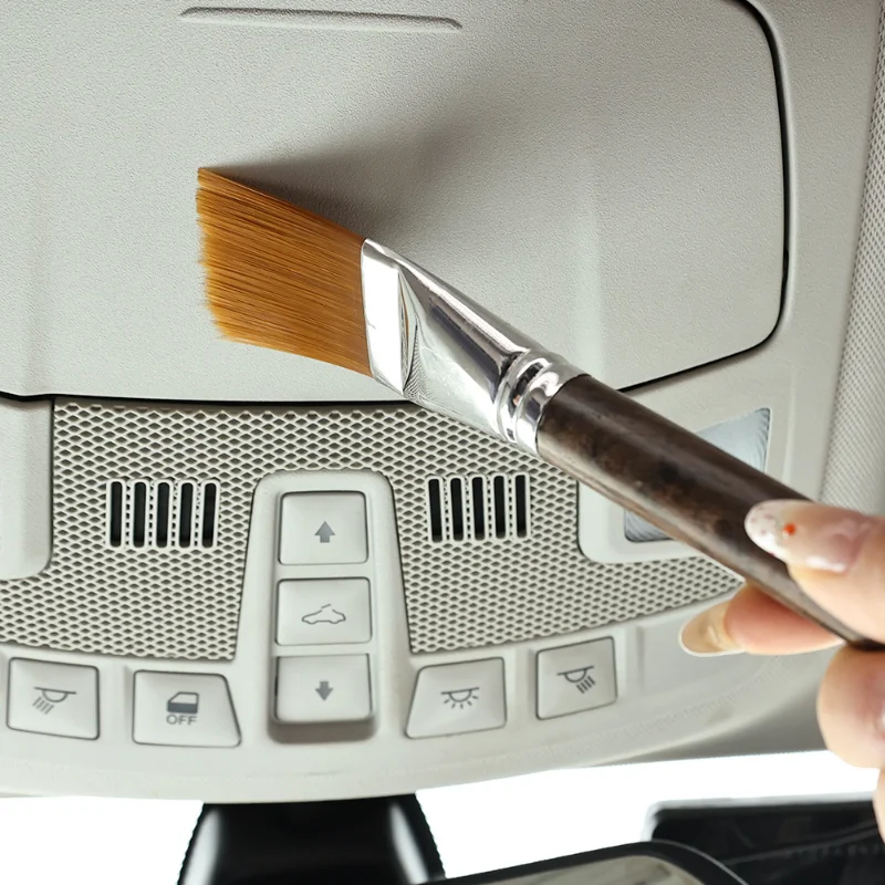 Car Cleaning Brush Air Conditioning Vent Cleaning Details Dust Collector Shutter Beauty Brushes Car Styling Car Cleaning Tools