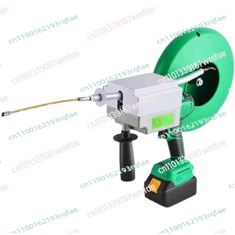 

Threading Machine Lithium Battery Brushless Portable Electric Pull Tube Decoration Communication 40m/Min