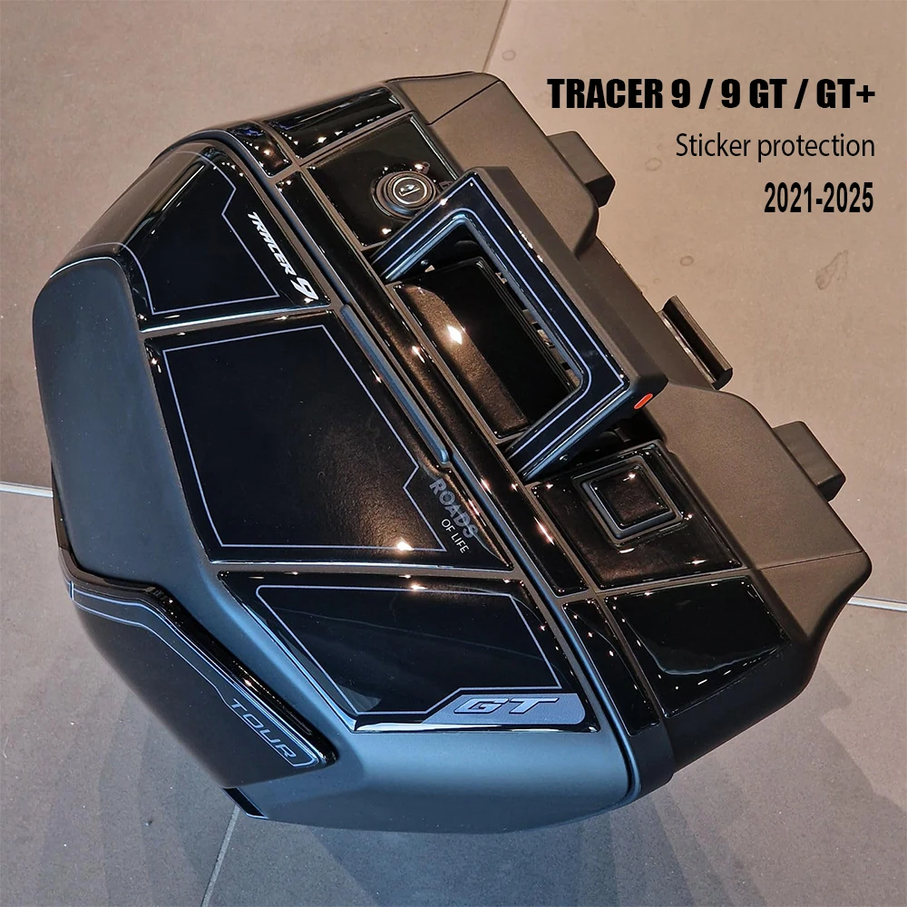 

Suitcases bags Motorcycle Accessories 3D Resin Sticker Protection Kit Trunk Decals For Tracer 9 Tracer 9 GT Tracer 9GT+ 2025
