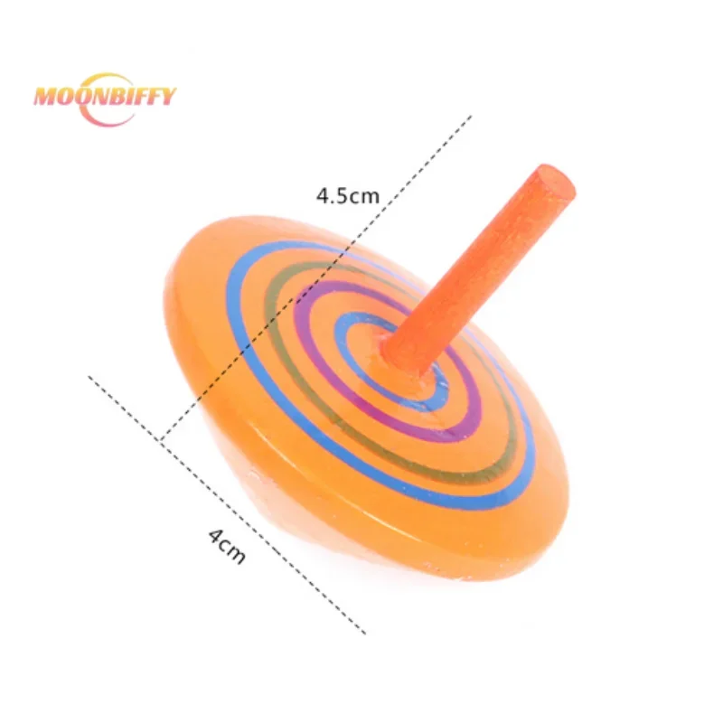 Детские деревянные игрушки с фруктами и гироскопом для снятия стресса