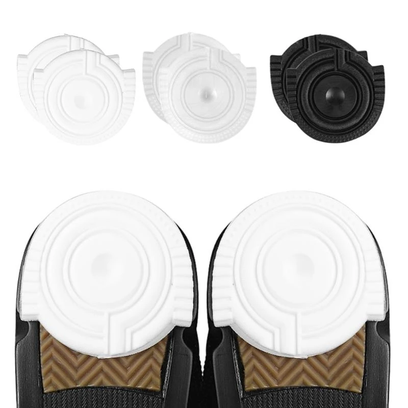 M89F 1 Pair Shoe Heel Sole Protector for Sneakers Wear-resistant Soles Sticker Adhesive Rubber Outsole Shoes Care