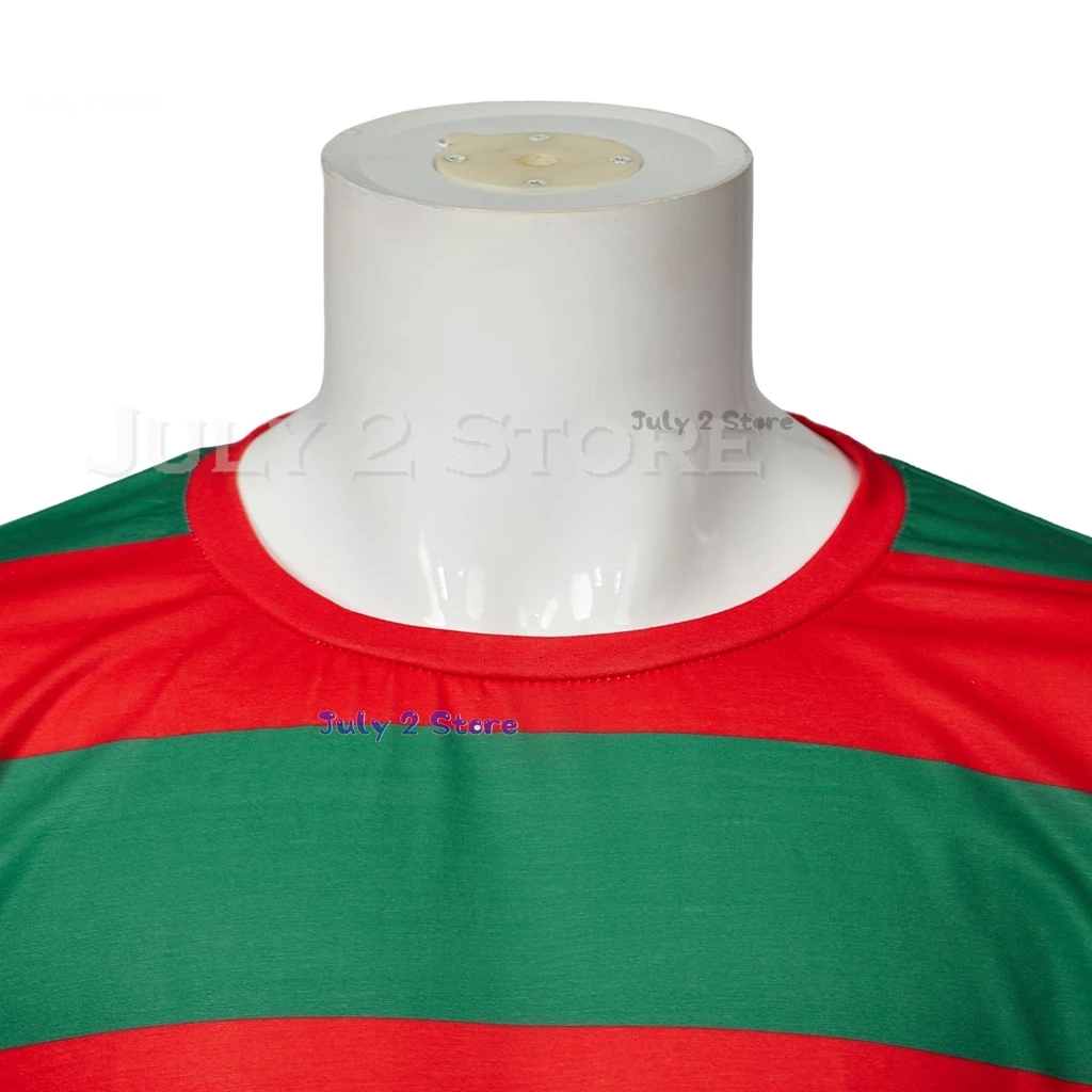 길거리 악몽 프레디 코스 크루거, 무서운 코스프레 줄무늬 스웨터, 할로윈 크리스마스 역할 놀이, 무서운 성인