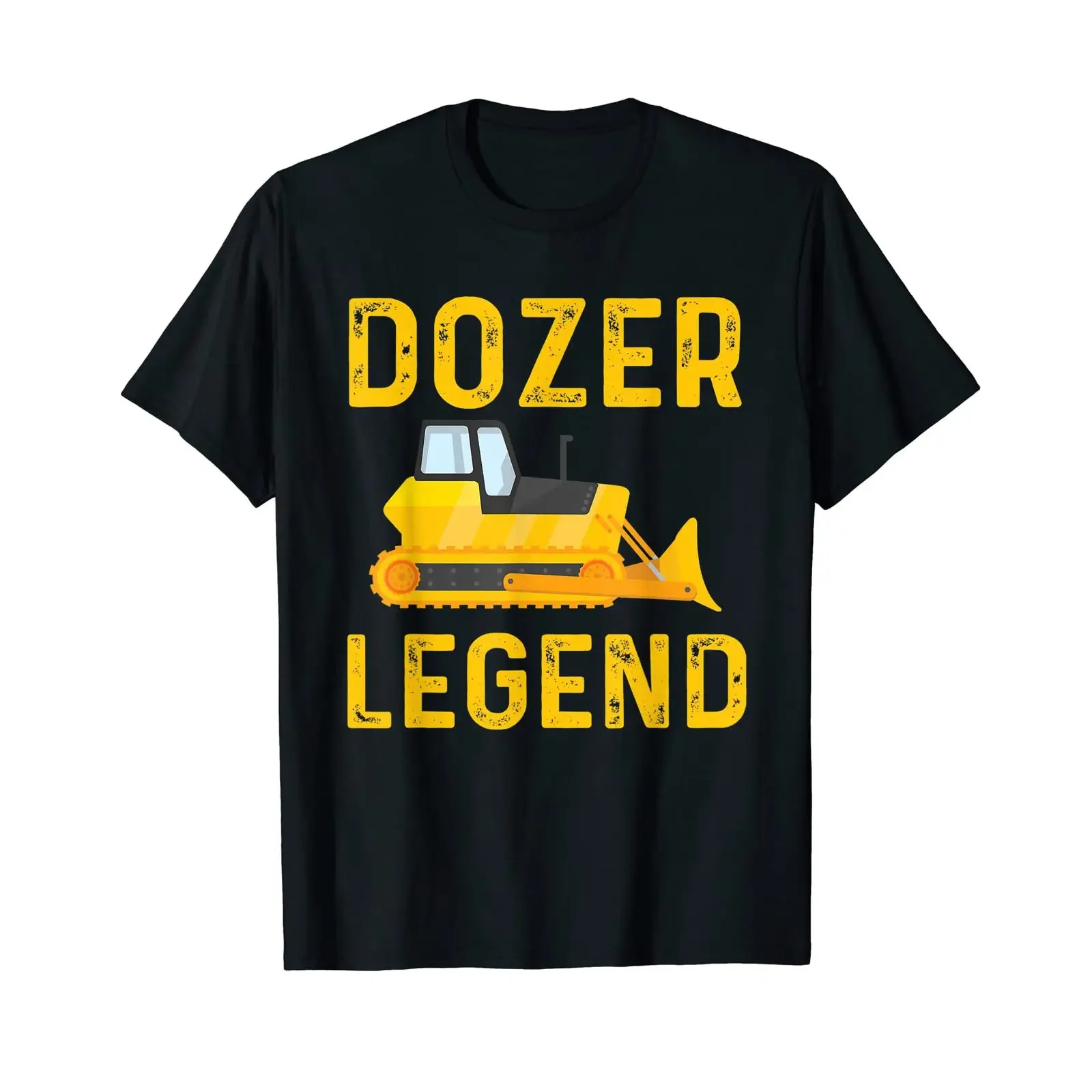 Tolles Dozer Legend Outfit Bulldozer Operator T Shirt vintage Washed Casual Breathable Stylish designer clothes Soft streetwear