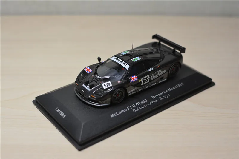 Diecast IXO 1:43 Scale McLaren GTR 59# Night Battle Edition LeMans Alloy Car Model