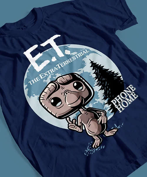 Camiseta unisex Funko: E.T. The Extra-Terrestrial