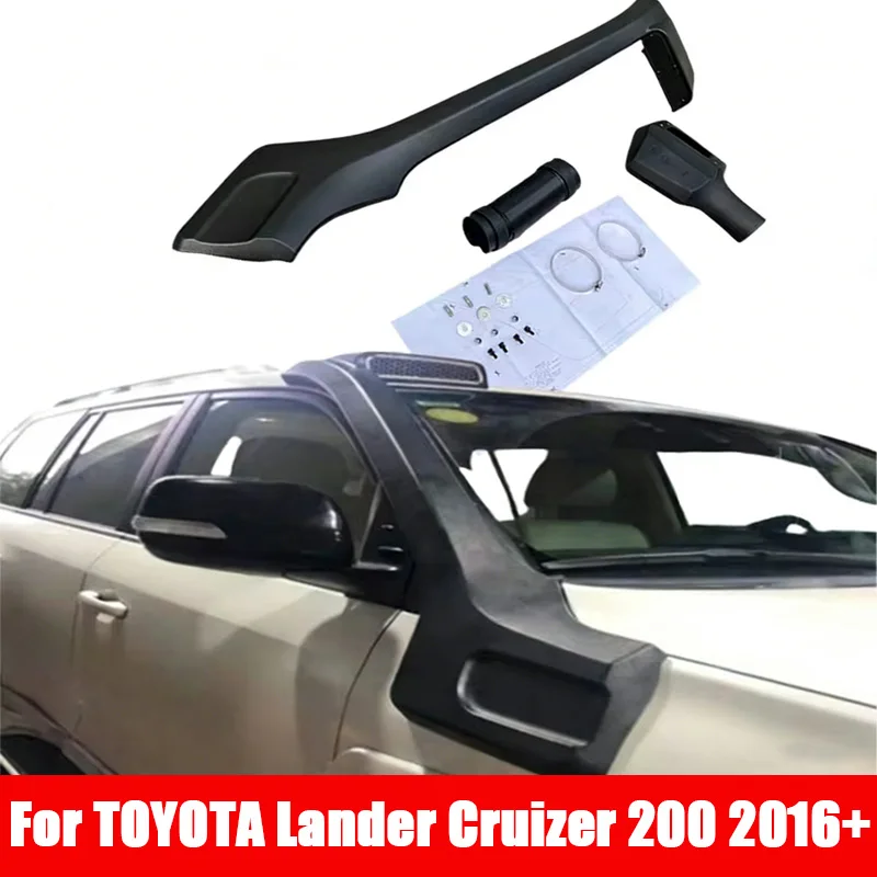 

Внедорожный шноркель для Toyota Land Cruiser 200 Series LC200 2008-2015, 2016+ (воздухозаборник, шланг для прохождения водных препятствий)