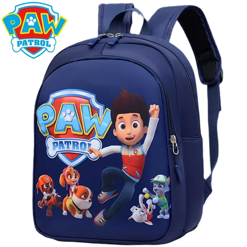 Mochilas escolares de dibujos animados de Paw Patrol Chase, mochila bonita impermeable, mochila para estudiantes de primaria y guardería, mochila escolar