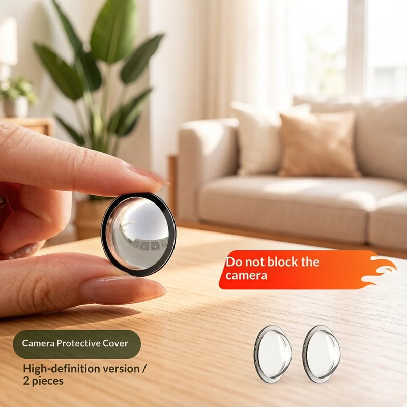 2026 NEW Car Backup Camera Lens Protector, 2PCS Waterproof Dustproof Cover, Universal 360° Anti Housing for Rear View Camera
