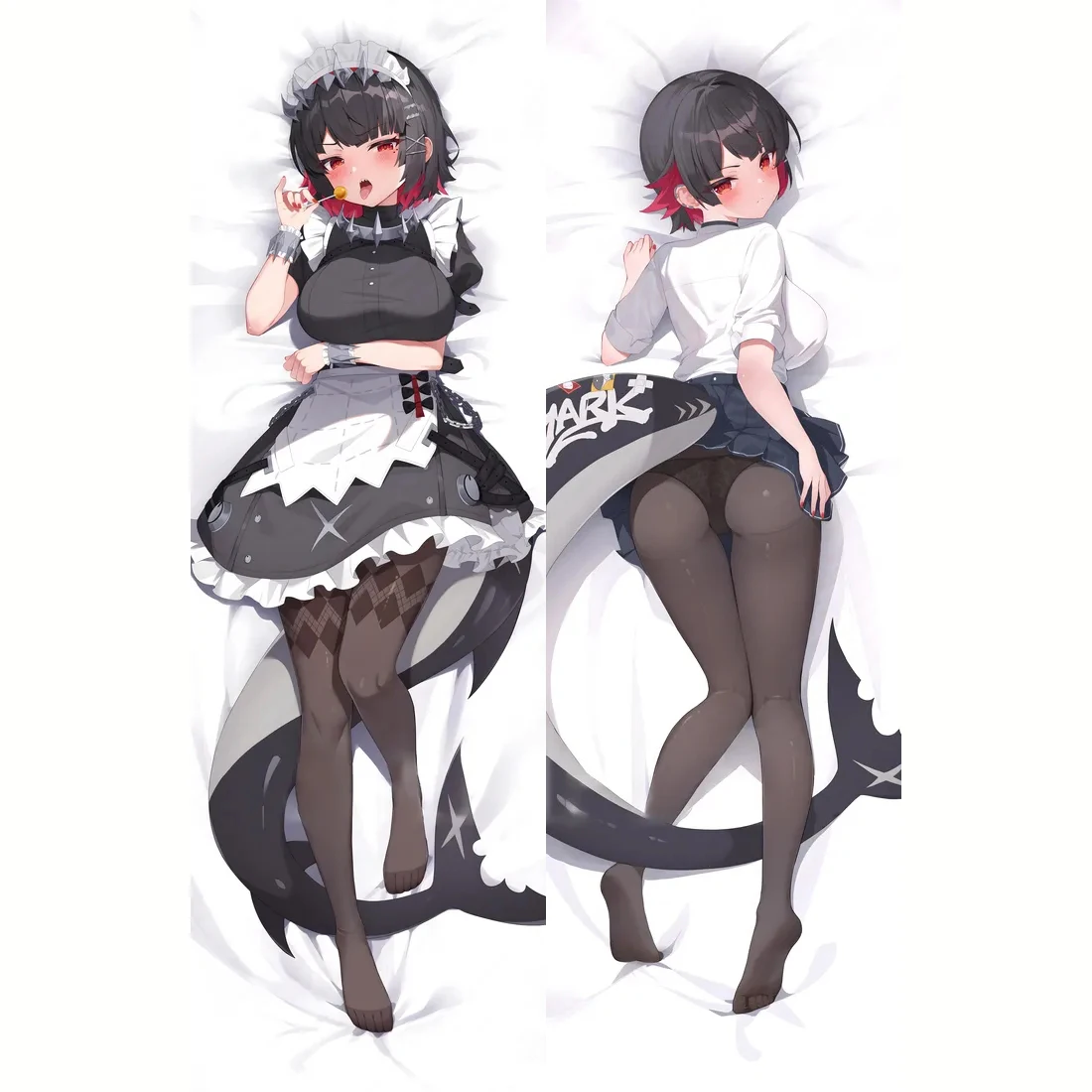 Zenless Zone Zero Ellen Joe Cosplay Hug Body Pillow Case 2-Side Ellen Joe Peachskin Hugging Pillow Case Long Body Cover