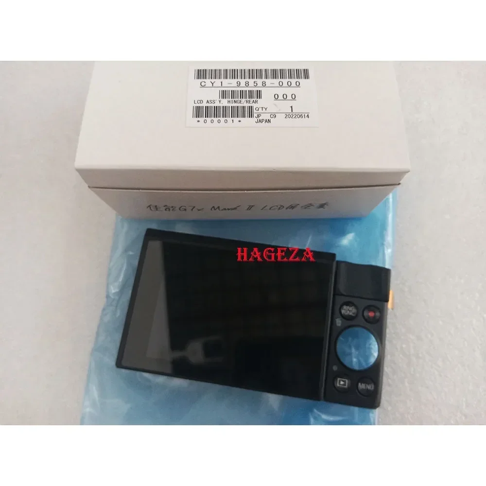 Camera Parts for Canon G7X Mark II Display Screen LCD with Bracket Case CY1-9858-000 New Original
