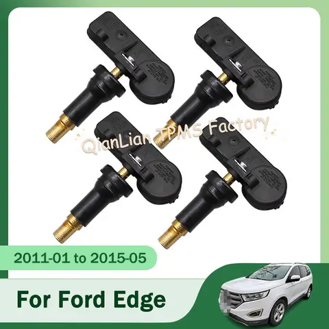 4pcs DE8T-1A180-AA TPMS Tire Sensor 315MHz DE8T1A180AA Tyre Pressure Sensor For Ford Edge 2011-01 to 2015-05