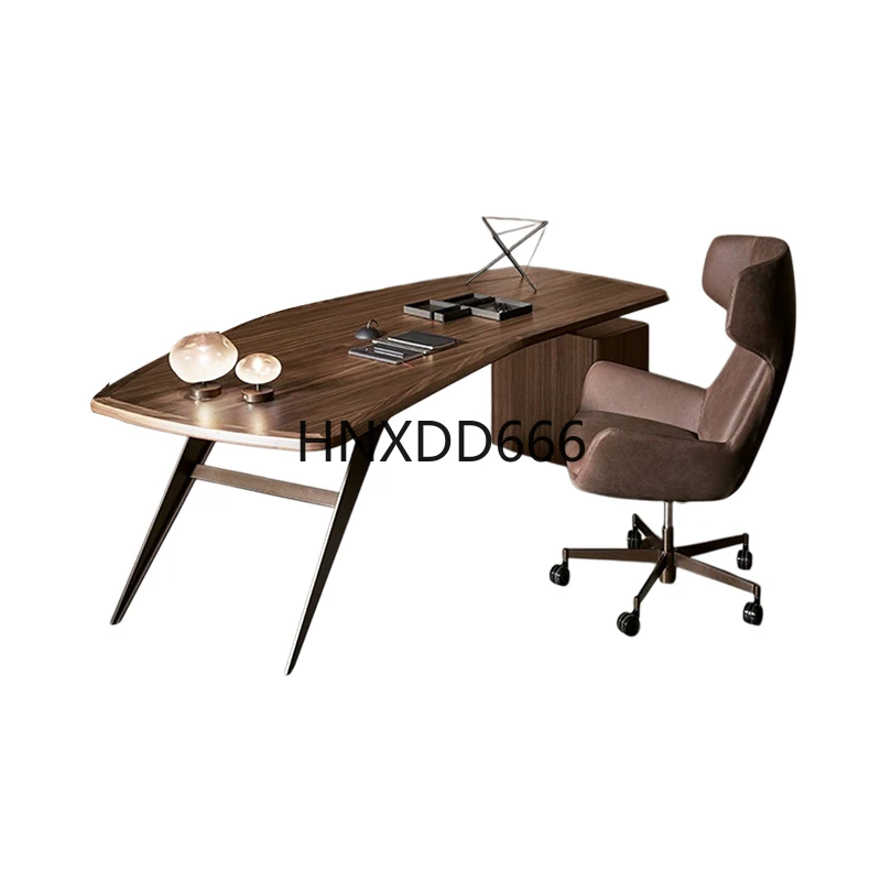 

Легкий роскошный стол из массива дерева, письменный стол большого класса, бытовой