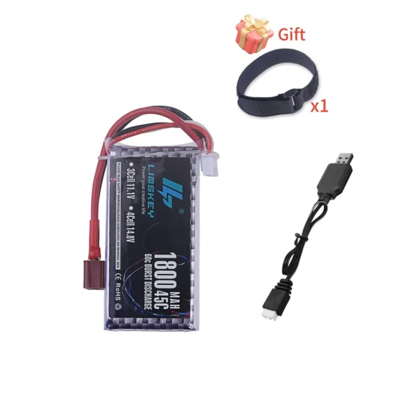 2S Lipo Batterij 2S 7.4V 1500Mah 1800Mah 45c Rc Speelgoed Oplaadbare Batterijen Voor Rc Helikopter Vliegtuig Auto Boot Quadrotor Drone - afbeelding 1