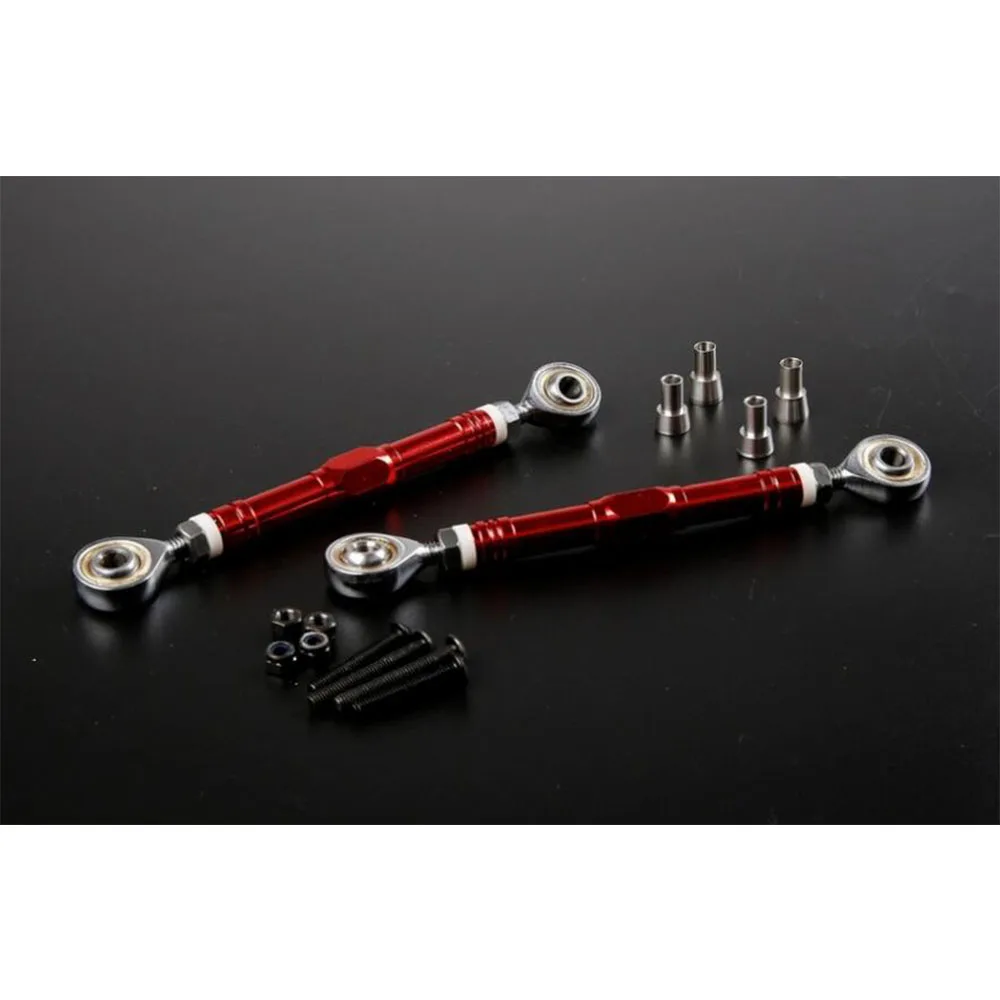 

CNC Alloy Pull Rod Set Steering Tie Rod Fit for 1/5 HPI ROVAN ROFUN KM GTB TS BAJA 5B 5T 5SC