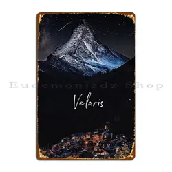 Velaris From Acotar Metal Plaque Poster Garage Wall Decor Garage Decoration Designer Tin Sign Poster