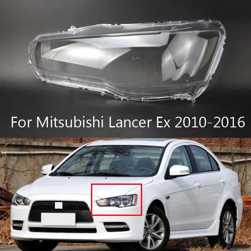 

Прозрачная крышка для фары Mitsubishi Lancer Ex 2010 2011 2012 2013 2014 2016