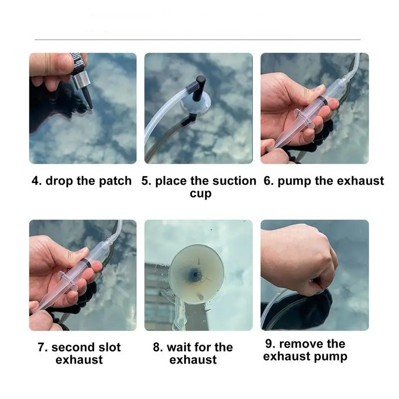 طقم تصليح زجاج السيارات سيارة الزجاج إصلاح السائل فراغ خدش عدة متعددة الوظائف المنزلية إصلاح الغراء Widnow طقم ترميم