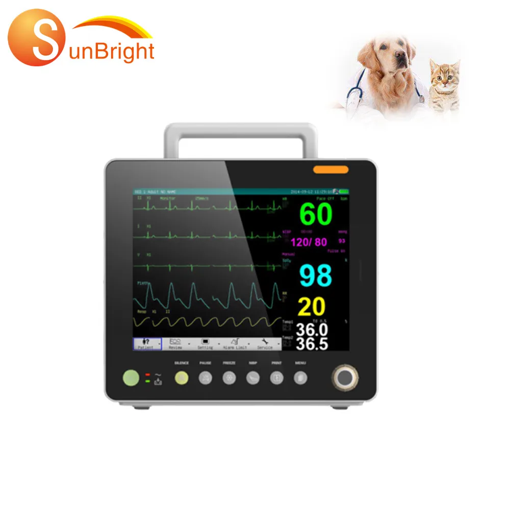 High quality veterinary patient monitor animals vital sign patient monitor SUN-603S VET