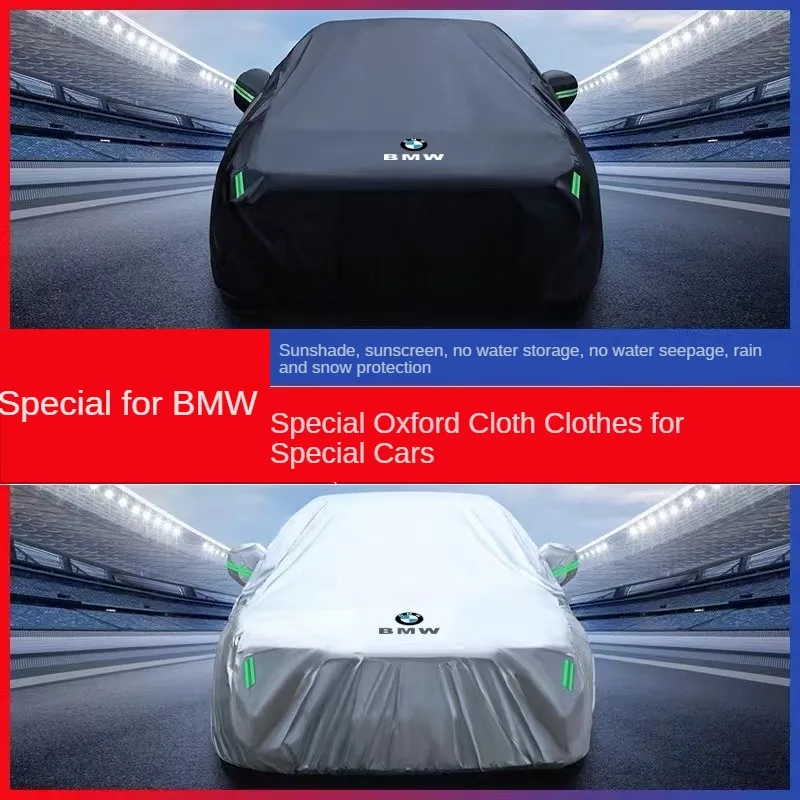 For BMW  X1 X2  X3 X4 X5 X6 X7  Full Car Covers Outdoor Sun Uv Protection Dust Rain Snow Protective Anti-hail Car Covers 