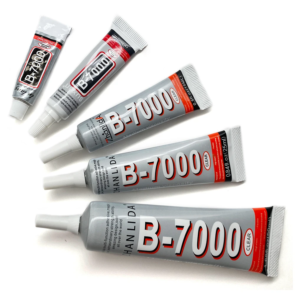 3ML 5ML 9ML 15ML 25ML 50ML 110ML B7000 Clear Contact Phone Repair Adhesive Universal Glass Plastic DIY Glue T-7000 / E-7000