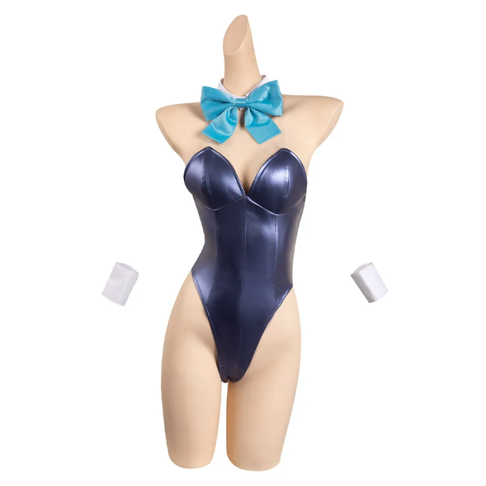 Blue Archive Asuma Toki Bunny Girl Cosplay Costume, Anime Game, Sexy Jumpsuit, Sauna Band Socks, Halloween Party, Grill Disguise