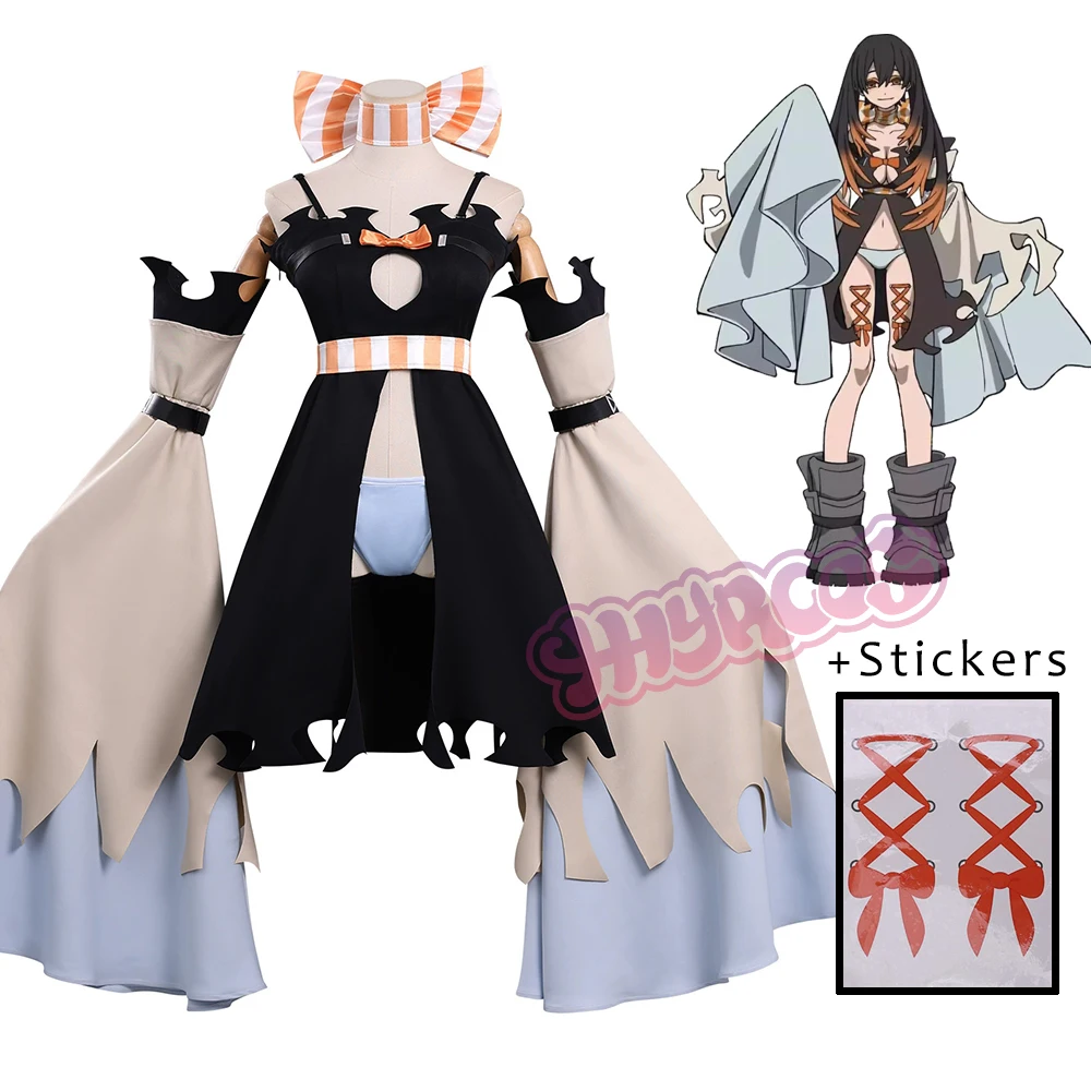 

Popular Gachiakuta Cosplay Costume Sticker Amo New Arrival Role Playing Uniform For Women Adult Comic Con Halloween Party Suit
