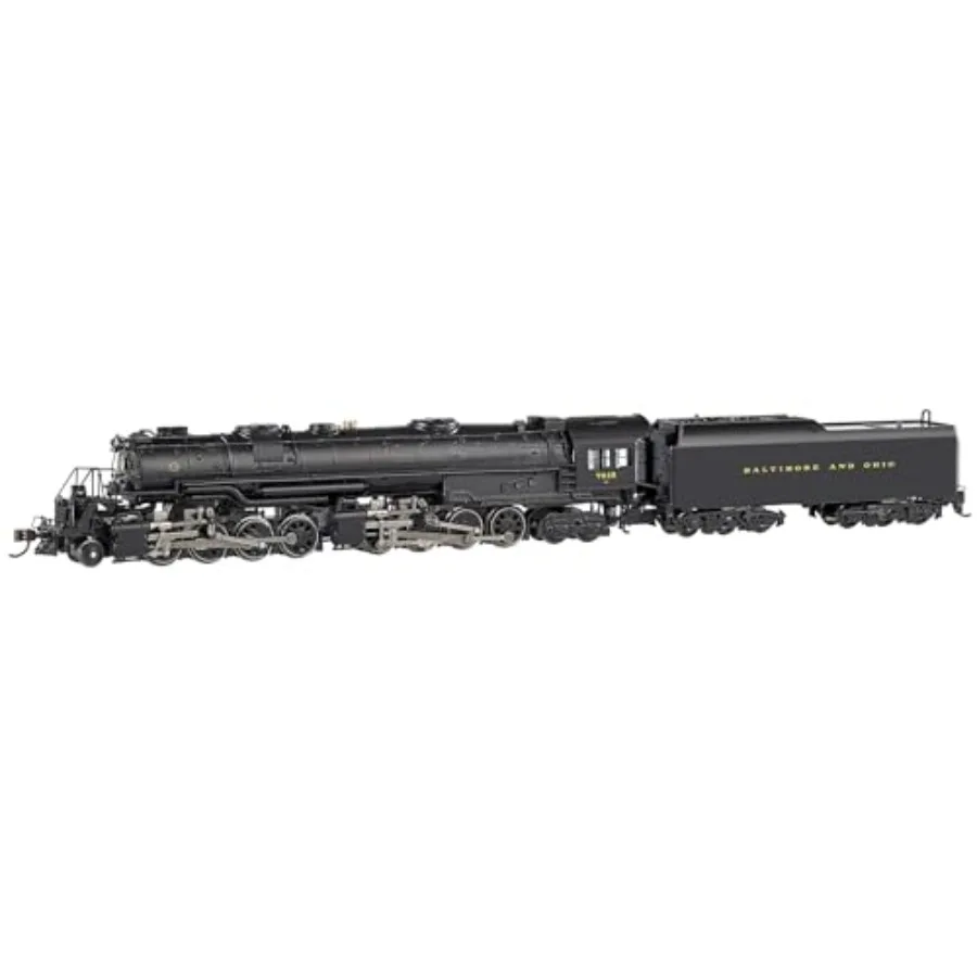 

N Scale Trains - EM-1 2-8-8-4 Locomotive for Model Railroading - Cast Metal - Black - DCC Sound Value Equipped, Early Large Dom