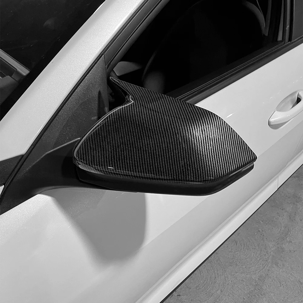 

2Pcs For Kia K4 2024-2026 ABS Car Rearview Mirror Cover Trim Side Door Rear View Mirror Exterior Accessories LHD/RHD