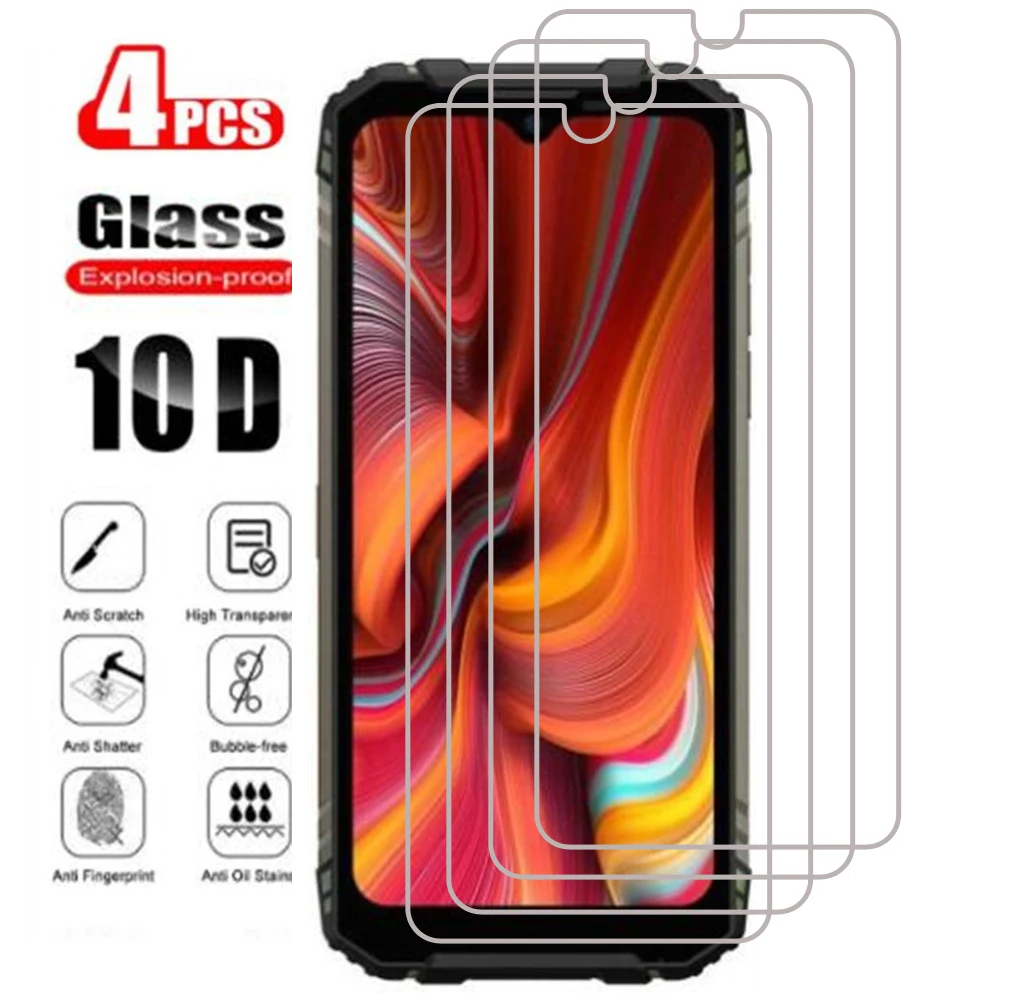 4Pcs For Doogee S96 Pro Tempered Glass Protective ON For Doogee S96Pro 6.22INCH Screen Protector Phone Cover Film