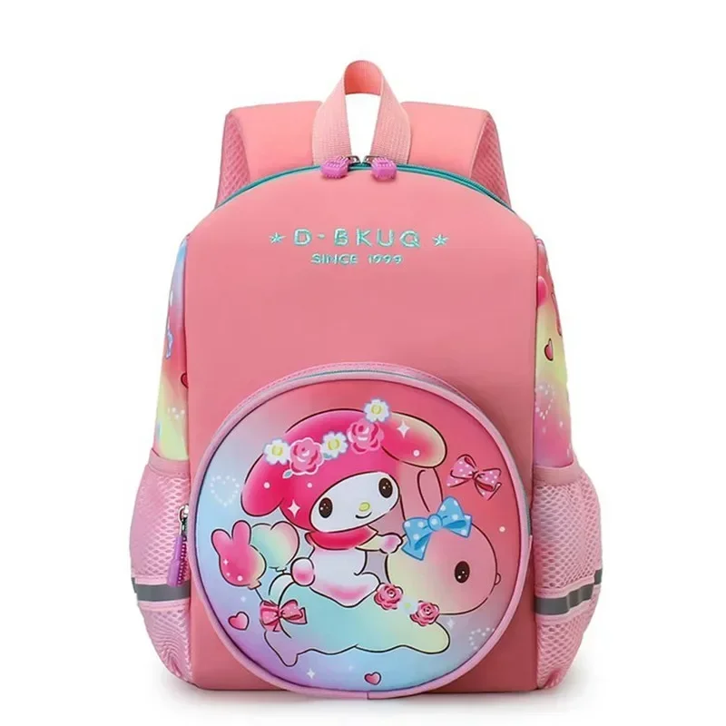 

Sanrio hello kitty children's school bag kuromi kindergarten boys and girls backpack cartoon cute shoulder bag handbag
