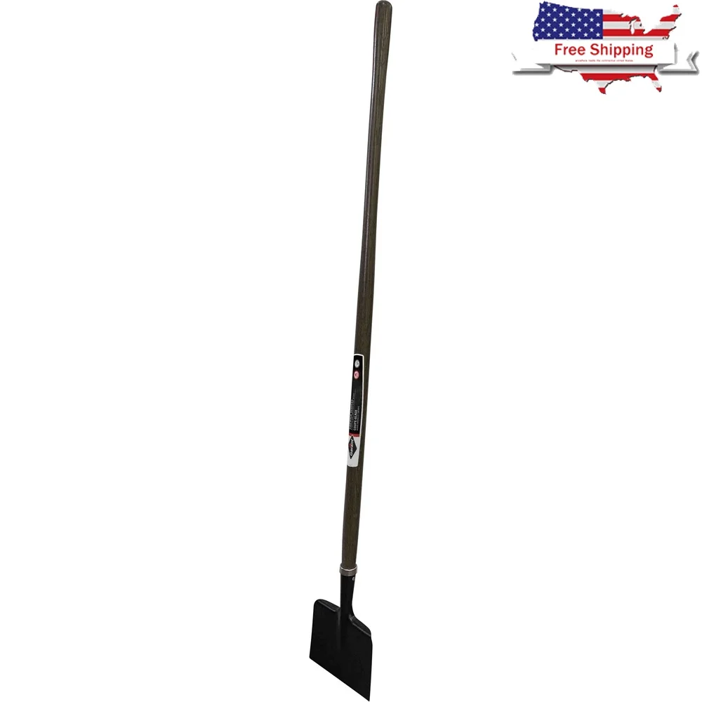 

7 Inch Tempered Steel Blade Ice Scraper Hardwood Handle Shock Absorbing Tool Multipurpose Snow Removal Winter Outdoor Use