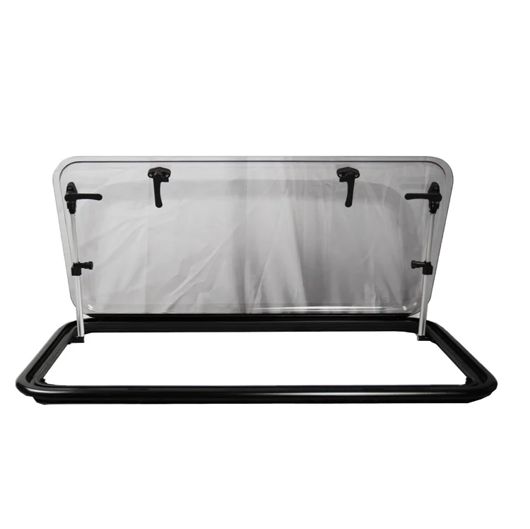 

2021 XUHE Top Quality Acrylic Round Corner Camper Trailer Side Windows, Rv caravan Extrapolation Window Double 11 Preferential