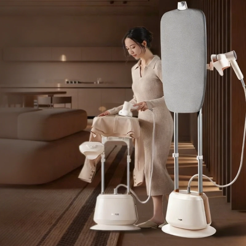 

SUPOR Garment Steamer, Home Use Steam Steamer, Double Pole, Can Be Used Standing or Laying Down