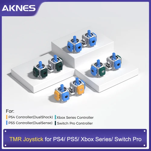 Joystick electromagnético AKENS HALLPI TMR para Switch Pro PS5 PS4 Xbox Series controlador diseño de baja potencia para reemplazo de reparación
