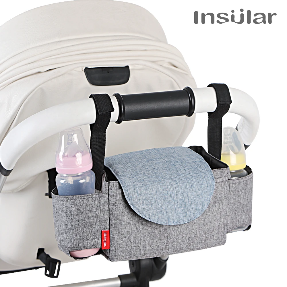 New Baby Diaper Bag Nappy Stroller Bags Stroller Organizer Mummy Travel Diaper Bags Hanging Carriage Pram Buggy Cart Bottle Bags