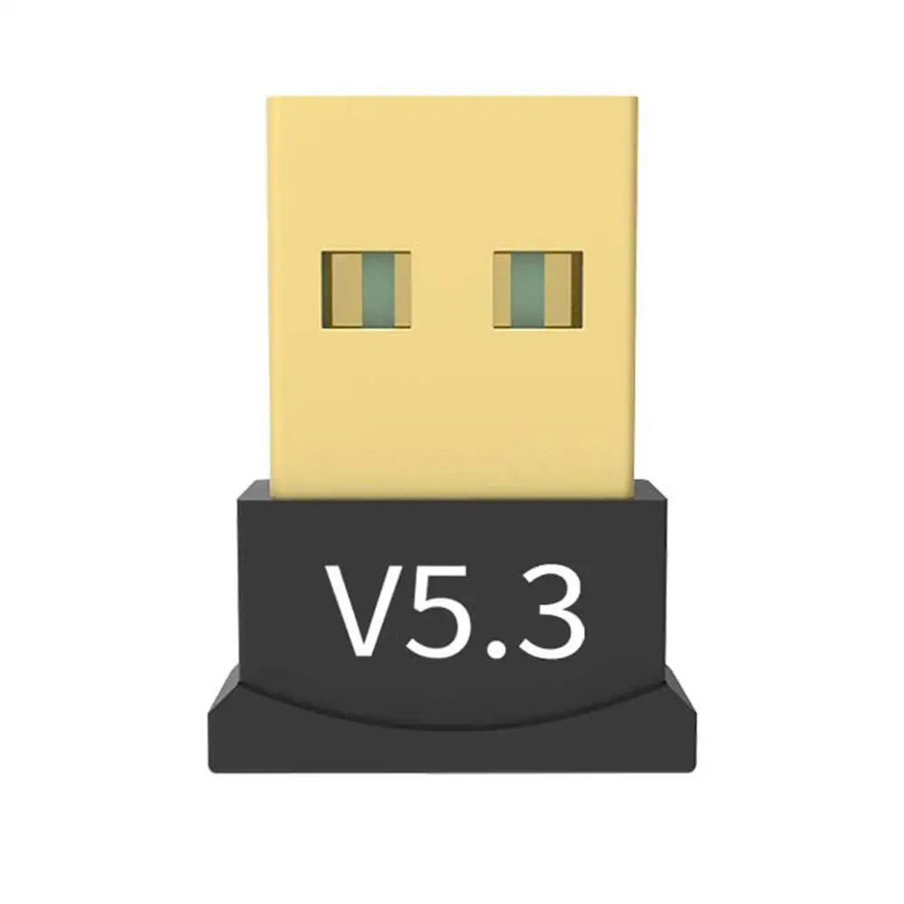 USB Bluetooth 5.3 5.0 Adapter Receiver BT5.3 Dongle for PC Wireless Mouse Bluetooth Earphone Headset Speaker Laptop Computer