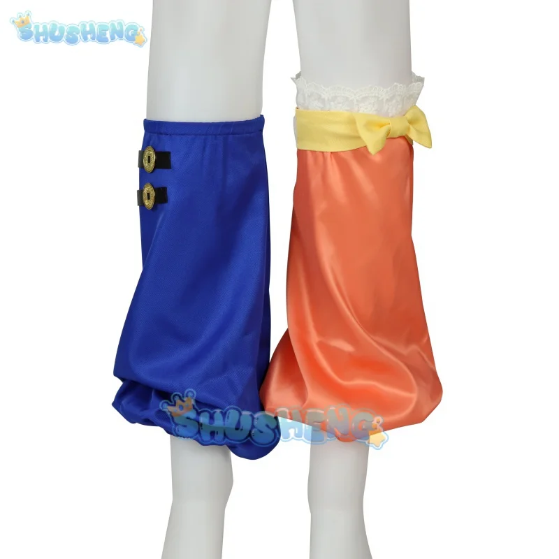 뮤즈 대시 뷰로 코스프레 의상, 여성 소녀 원피스 세트 세트, 도교 유니폼, 할로윈 파트