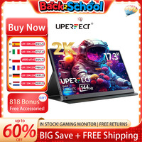 UPERFECT UPlays J7 144Hz 17.3 Inch Portable Gaming Monitor FreeSync 2K IPS Computer Display HDMI/Type C For Laptop PC MAC XBOX