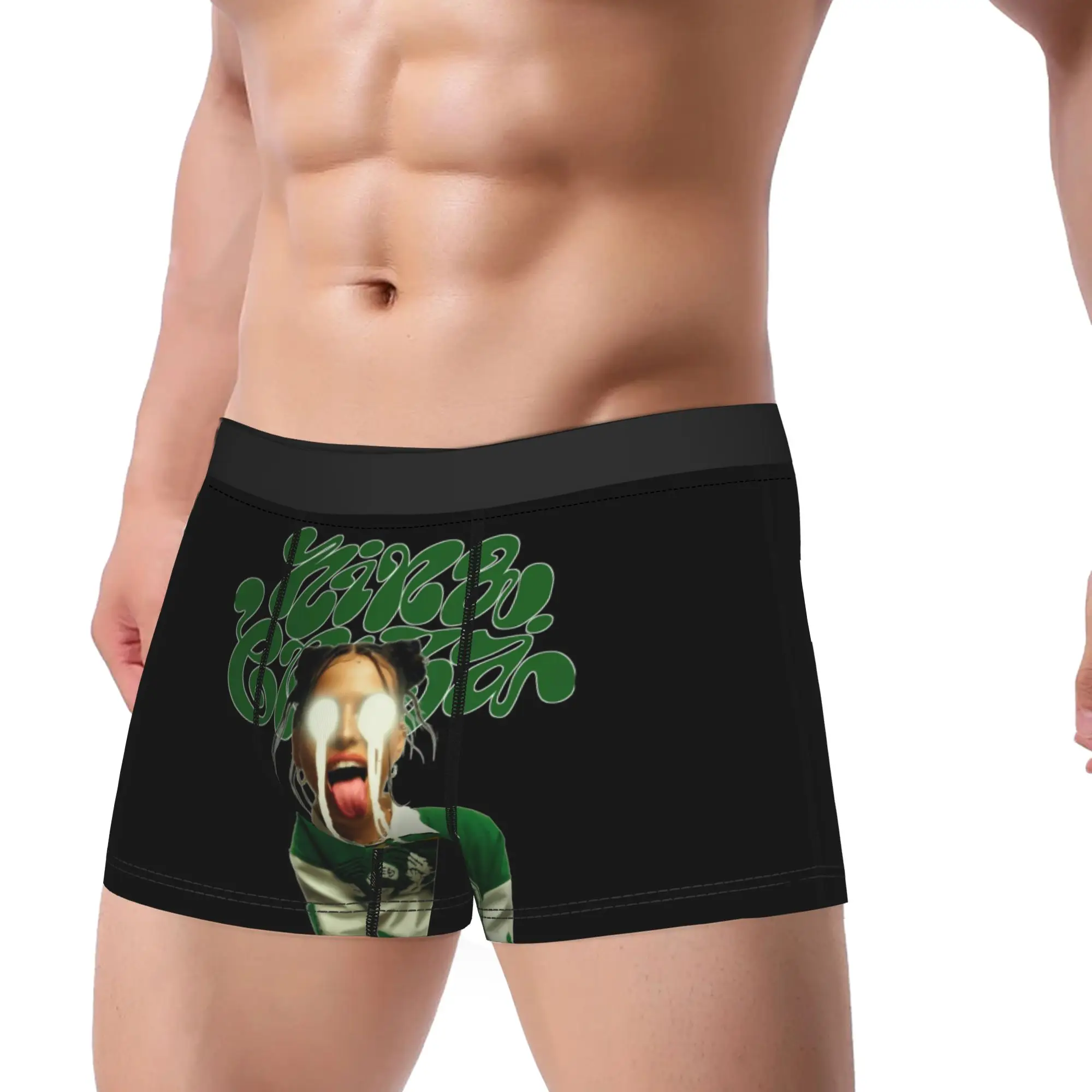 

Мужские трусы-боксеры Nina Chuba с 3D-мешочком и принтом, классические, большие размеры 2XL