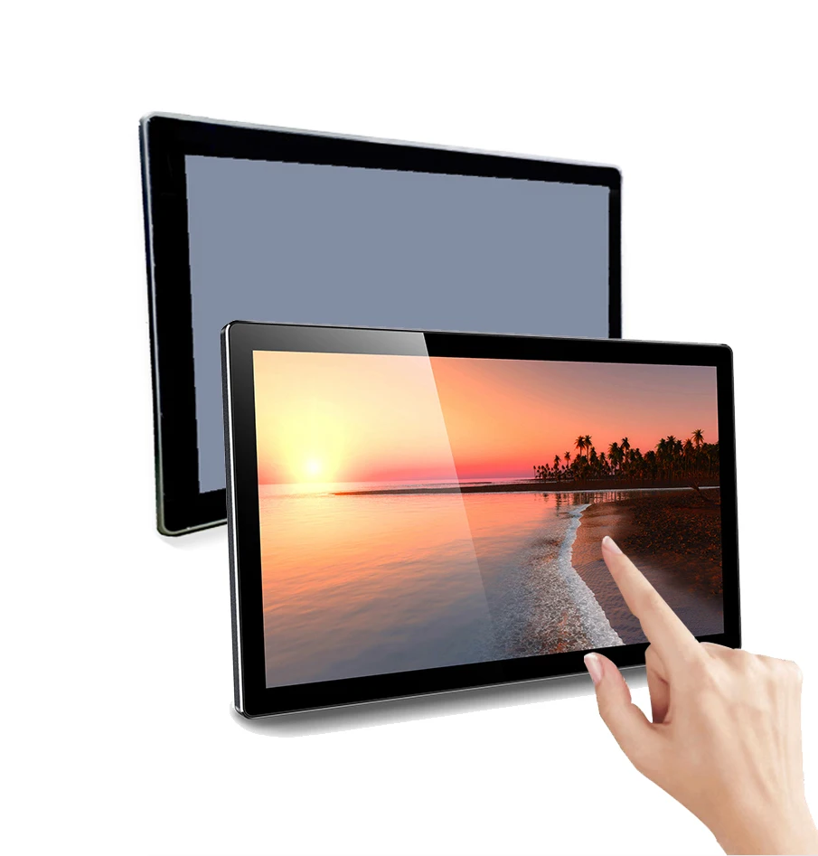 คอมพิวเตอร์แบบฝังตัว 21.5 นิ้ว หน้าจอสัมผัสแบบ Resistive กันน้ำระดับ IP65  I5 6200U 8GB DDR4 คอมพิวเตอร์อุตสาหกรรมแบบติดตั้งบนแผง