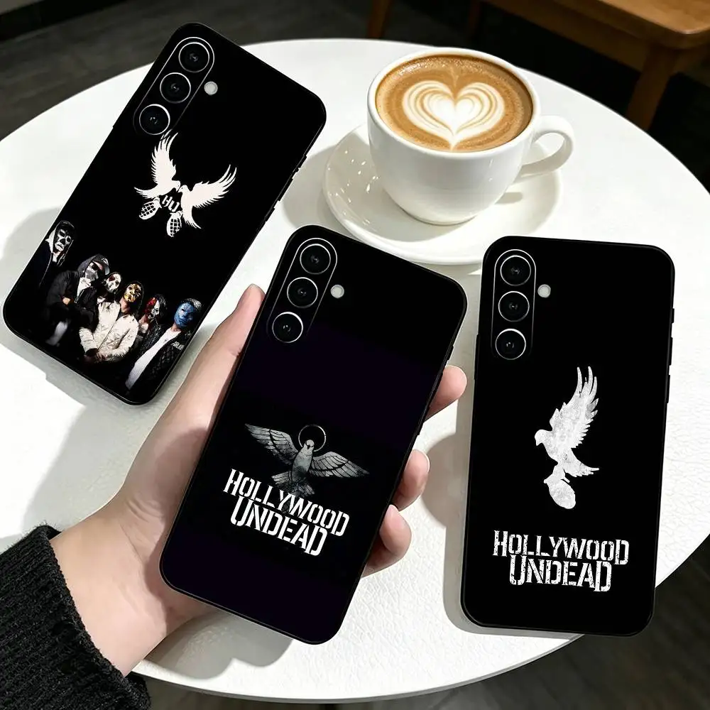 Чехол для телефона H-Hollywood U-Undead Band, черный, силиконовый, мягкий, для Samsung Galaxy A73, A72, A71, A70, A53, A52, A51