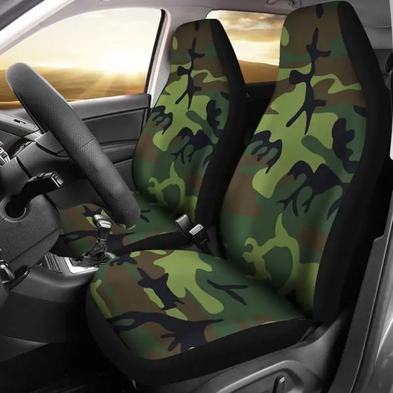 

Camouflage, Camo, Military, Camouflage Pattern-Car Seat Covers, Car Accessories, Gift for Her, Custom Seat Covers, Custom Made C