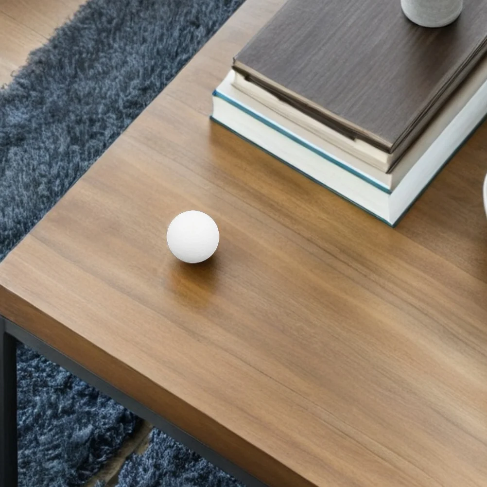 

6Pcs Tabletop Football Soccer Accessory Frosted Matte Finish 36Mm Standard Size White Foosball Balls Replacement Parts for Game