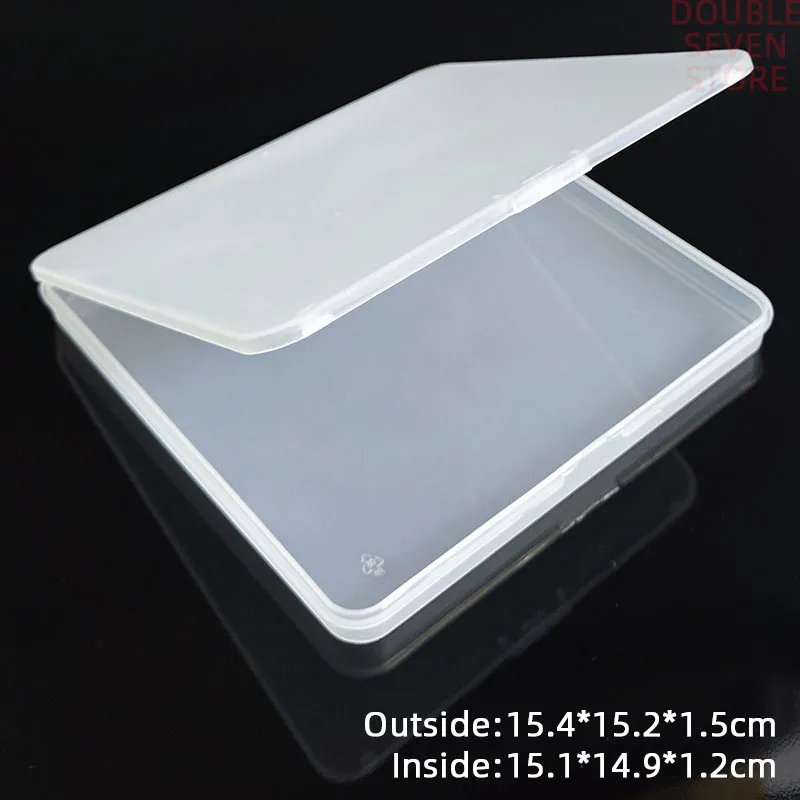 1pcs PP Plastic Box Square flat flip cover Piggy Bank Money Box The Habit of Saving