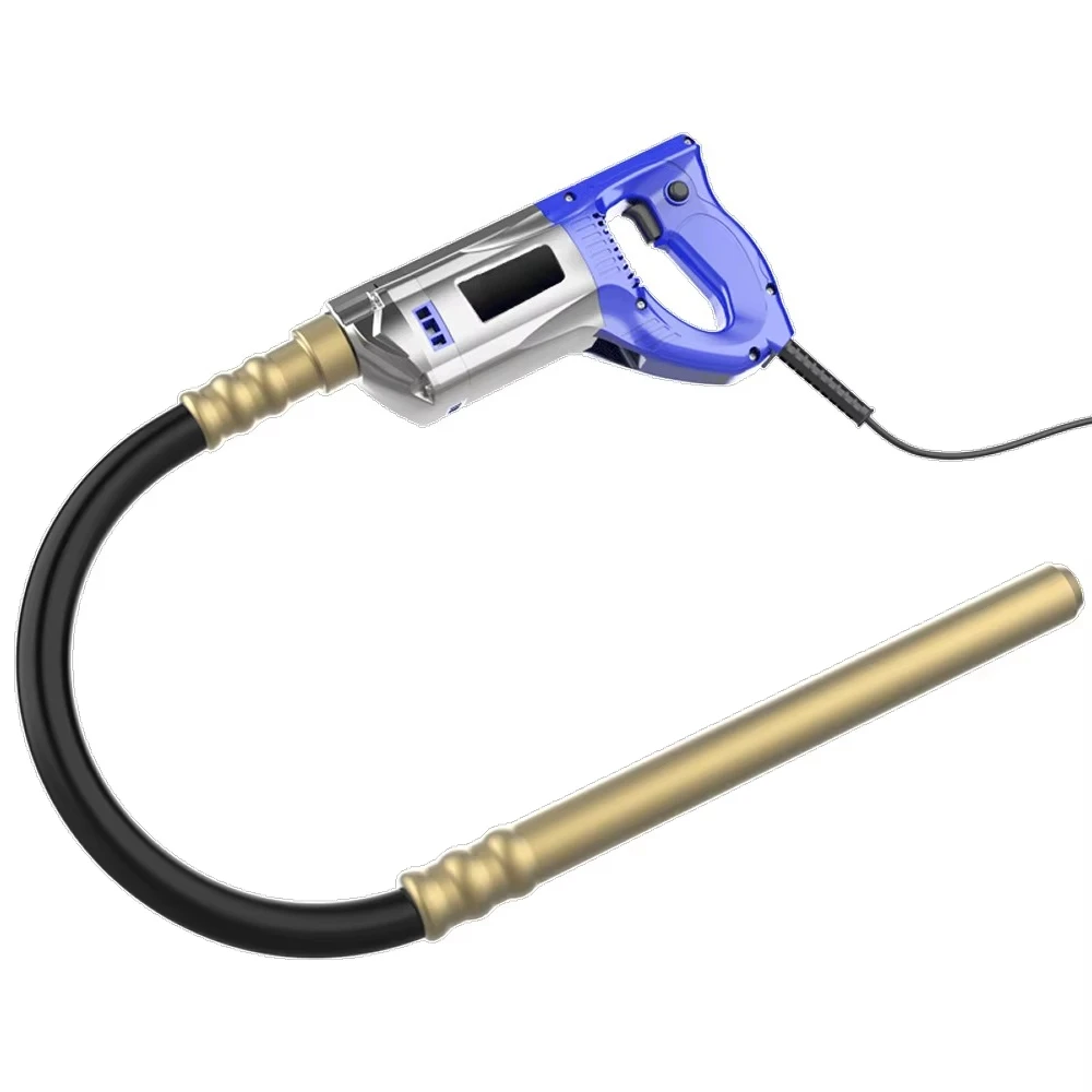 Portable Handheld Aluminum Concrete Vibrator 6000 rpm Construction Tool 110V/220V
