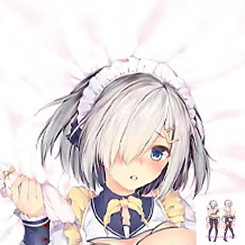 

Dakimakura Anime Pillow Cover Hamakaze Double Sided Print Life-size Body Decoration